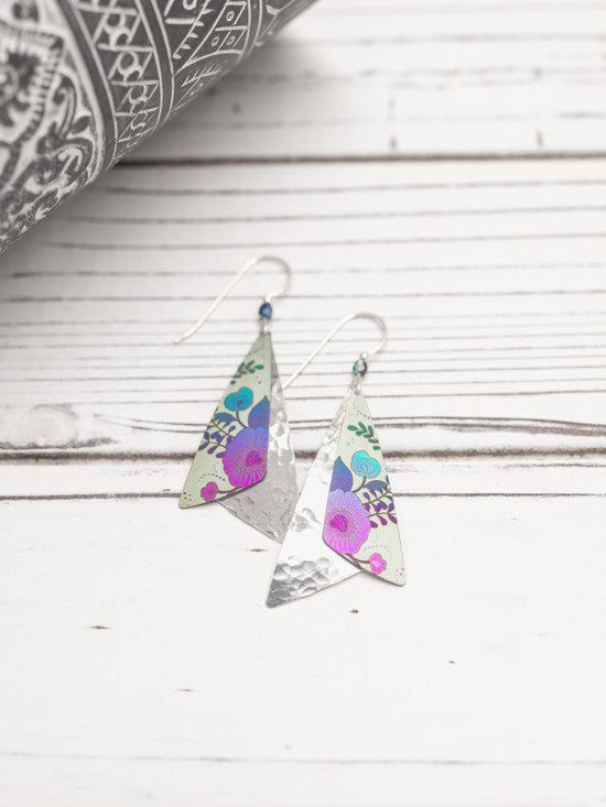 Holly Yashi Forever Flutter Earrings - Blue Mist    