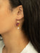 Holly Yashi Coral Reef Earrings - Burgundy Sunset    