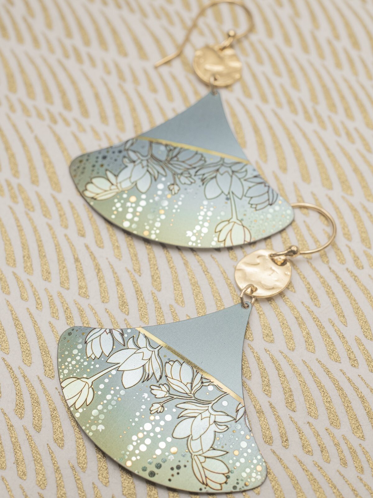 Holly Yashi Delia Earrings - Sage    