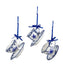 Blue and White Cup and Saucer Ornament Single) - Random Style