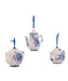 Blue and White Teapot Ornament (Single) - Random Style