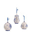 Blue and White Teapot Ornament (Single) - Random Style