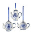 Blue and White Teapot Ornament (Single) - Random Style