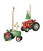 Festive Tractor Ornament (Single) - Random Color