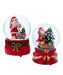 Santa with List Or Tree 100mm Water Globe (Single) - Random Style