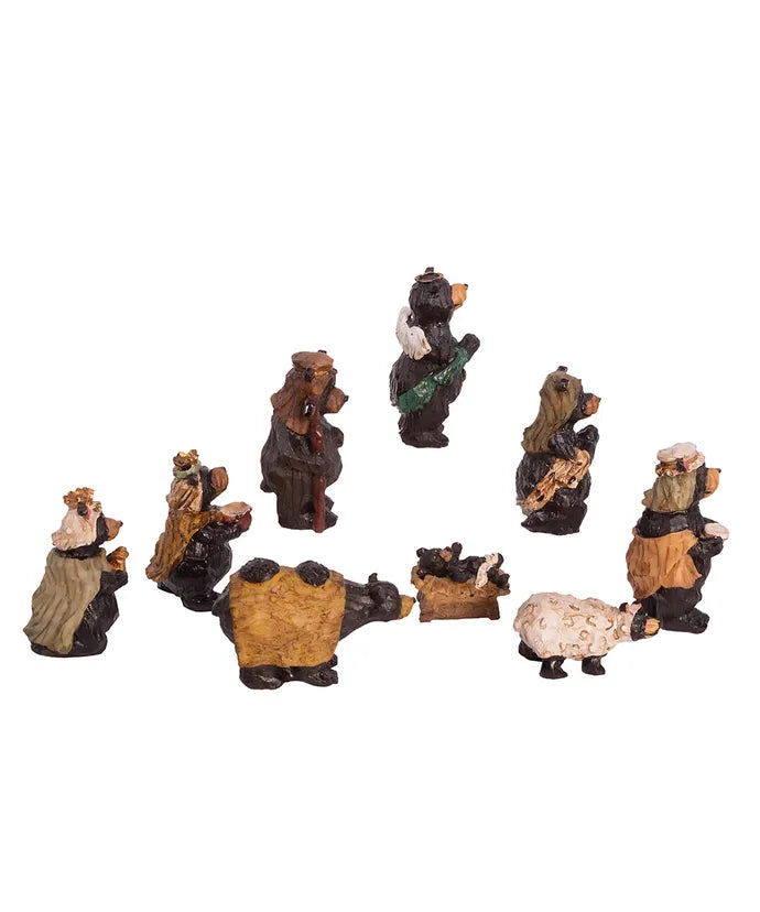 Kurt Adler Bear Nativity Set