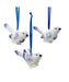 Blue and White Porcelain Bird Ornament (Single) - Random Style