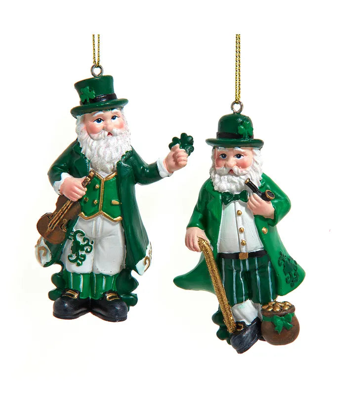 Irish Santa Ornament (Single) - Random Style