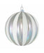 Iridescent Glitter Ball Ornament - 100mm