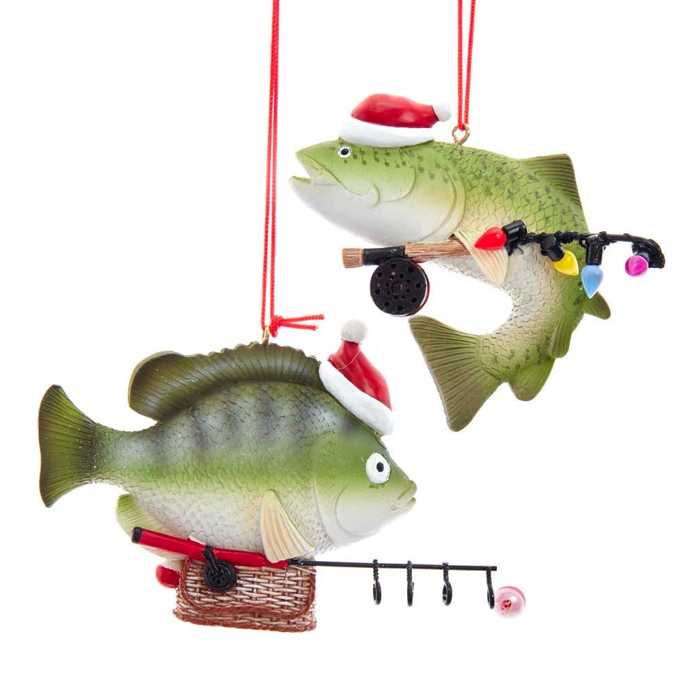 Fishing Fish Ornament (Single) - Random Style
