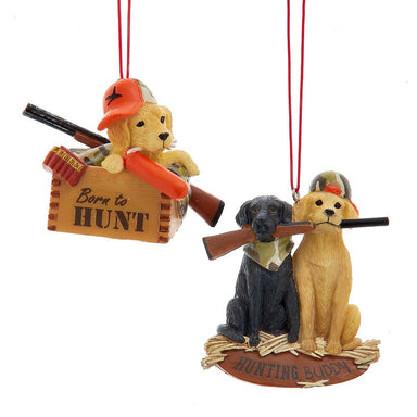 Hunting Dog Ornament (Single) - Random Style