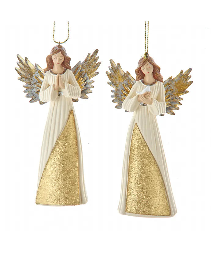 Gold Angel Ornament (Single) - Random Style