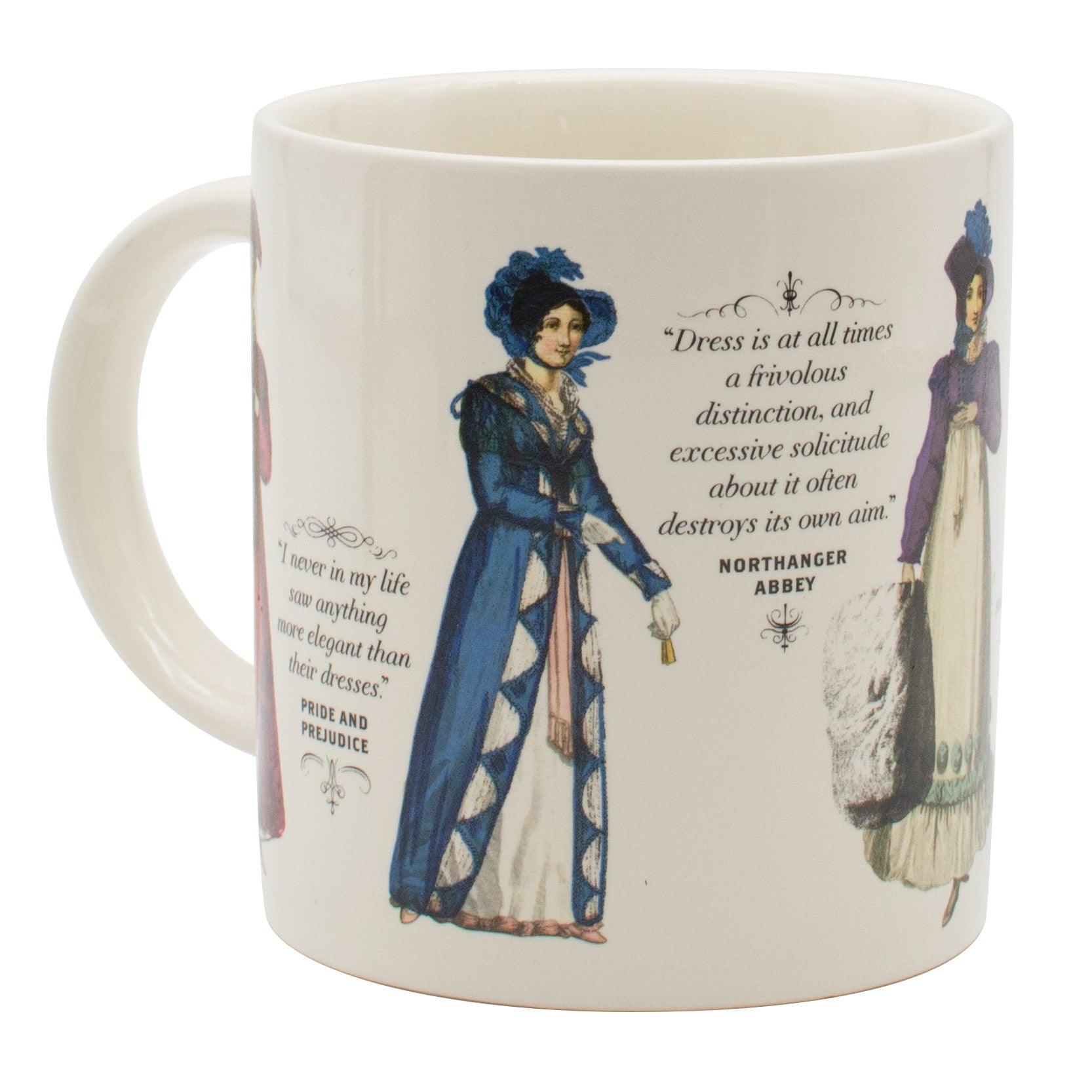 Jane Austen's Regency Finery Heat Transforming Mug    