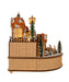 LED Wooden Musical Santa Christmas Village