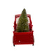 Santa in a Truck LED Water Lantern
