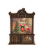 LED Water Lantern Santa with Fireplace