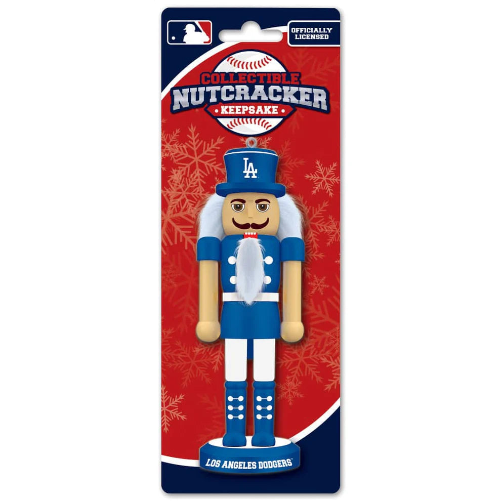 Los Angeles Dodgers MLB Miniature Nutcracker Keepsake