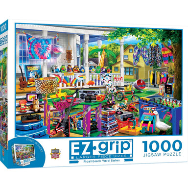 Flashback Yard Sales 1000 Piece Large Format Puzzle