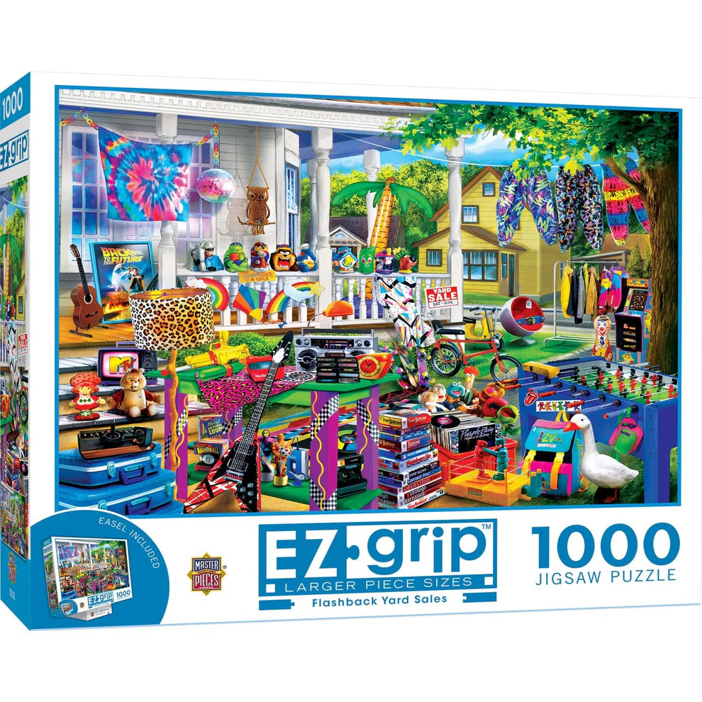 Flashback Yard Sales 1000 Piece Large Format Puzzle