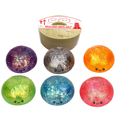 Glitter Gel Jumbo Mystery Dumpling (Single) - Random Color