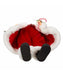 Peppermint Santa Figurine