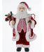 Peppermint Santa Figurine