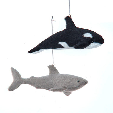Shark or Orca Ornament (Single) - Random Style
