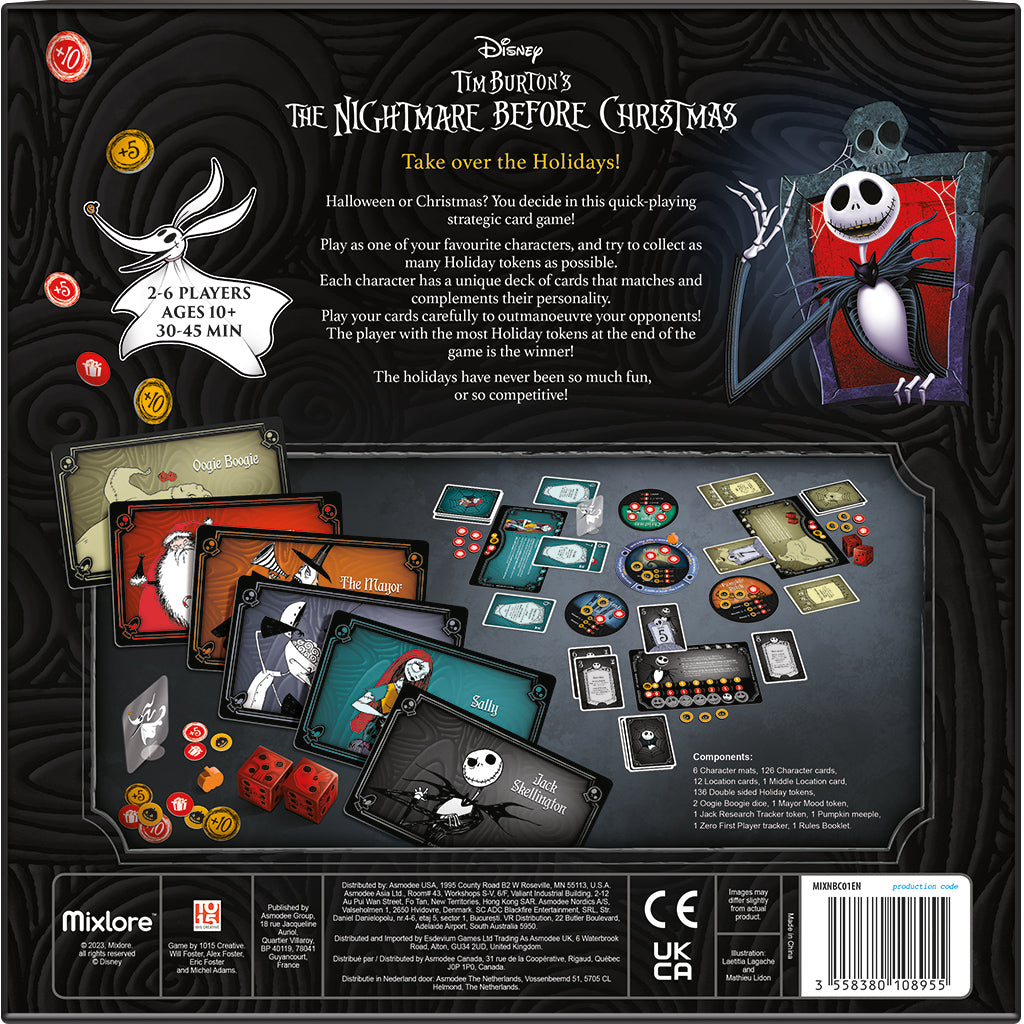 The Nightmare Before Christmas Board Game    