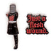 Monty Python Black Knight Enamel Pin Set