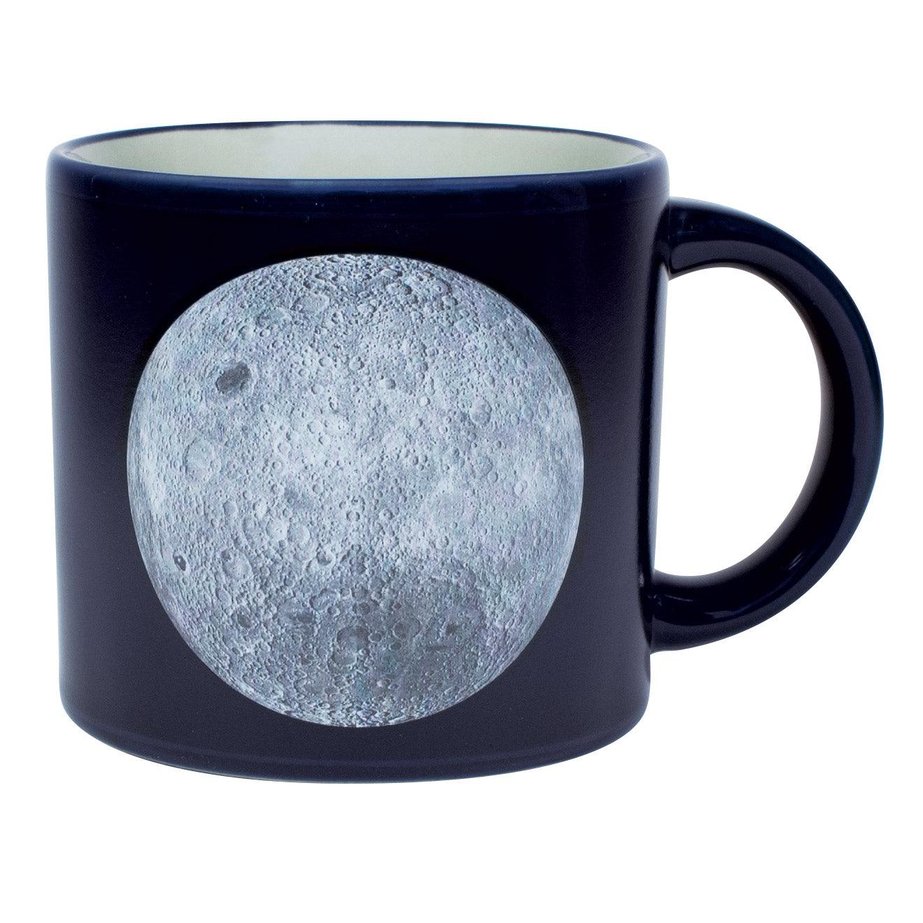 Moon Mug - Color Changing Mug with Astronaut Footprint Inside    
