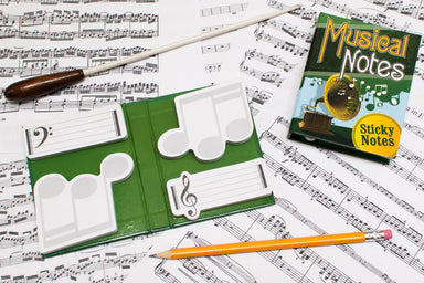 Musical Notes Sticky Pad