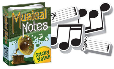 Musical Notes Sticky Pad