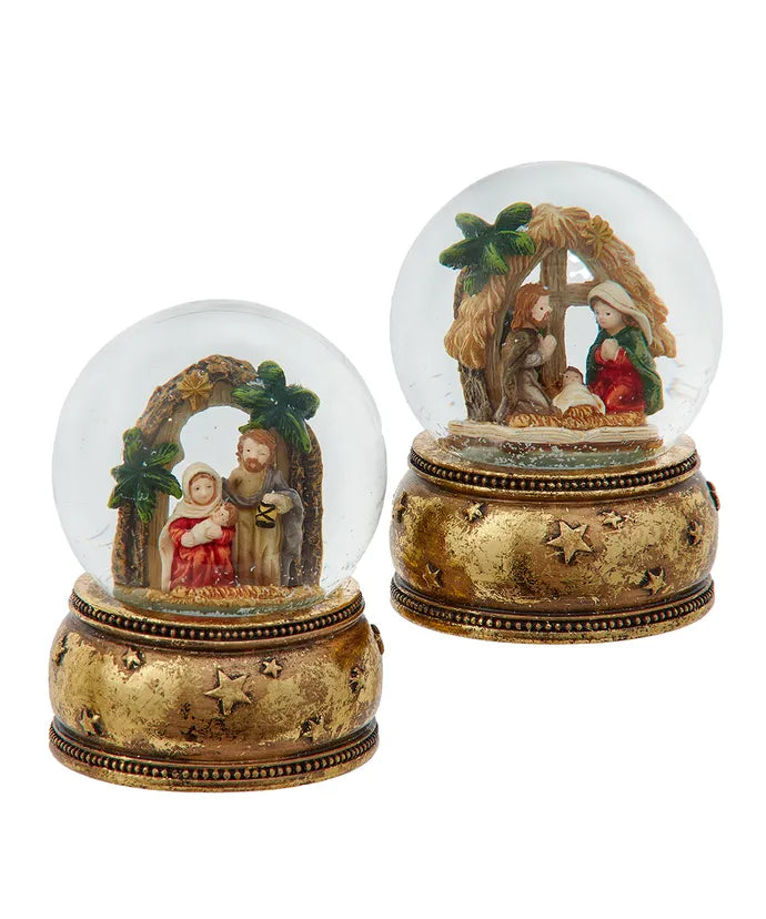 Nativity Water Globe 65MM (Single) - Random Style