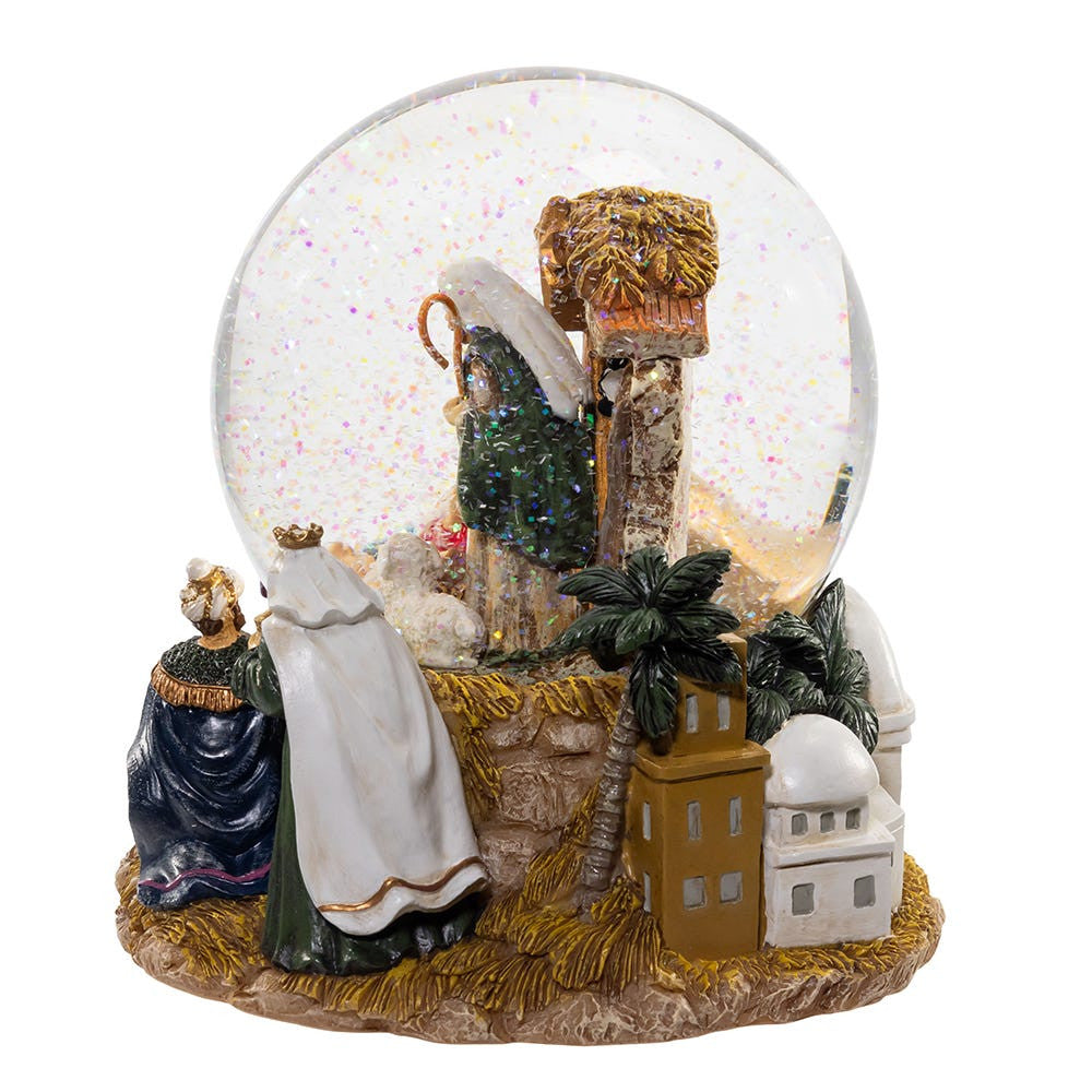 Musical Nativity 120MM Water Globe