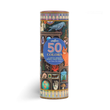 eeBoo Alchemist's Cabinet 25 Double-Sided Color Pencils