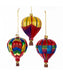 Glass Hot Air Balloon Ornament (Single) - Random Color