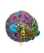 Glass Peacock Ornament