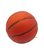 Glass Basketball With Santa Hat Ornament