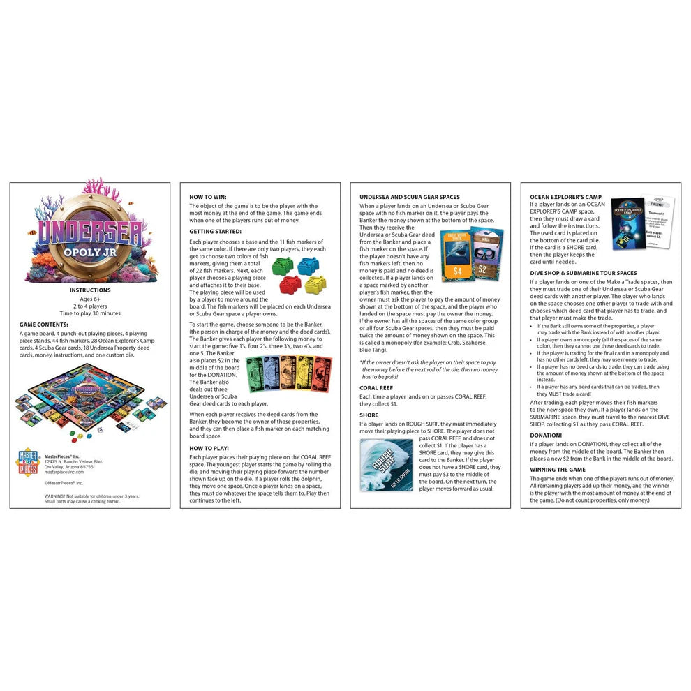 Undersea Opoly Jr.