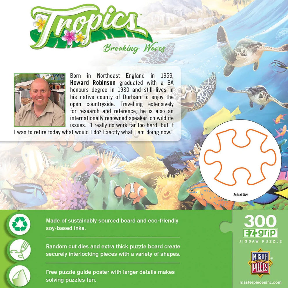 Breaking Waves 300 Piece Large Format Tropics Puzzle