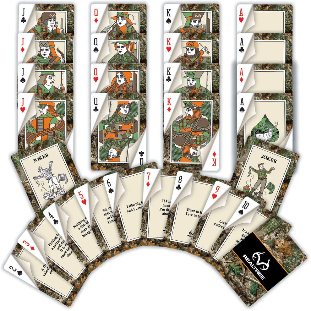 MSTR Realtree Playing Cards