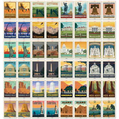 MSTR America's Monuments and Memorials Memory Game