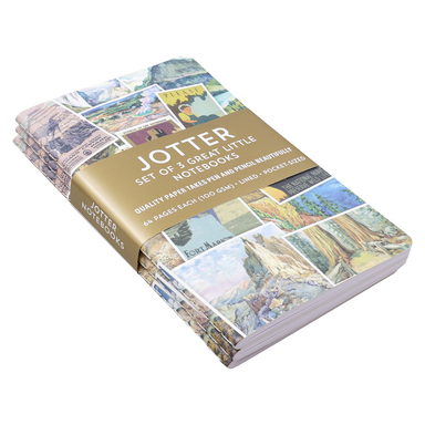 PTR Jotter Mini Notebooks: National Parks - Set of Three