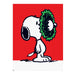 GRPH Peanuts® Nose Wreath Holiday Pocket Notes