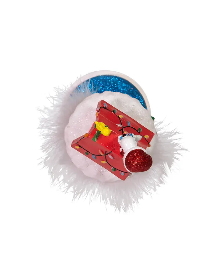 Kurt Adler Nutcracker Peanuts© Snoopy and Doghouse