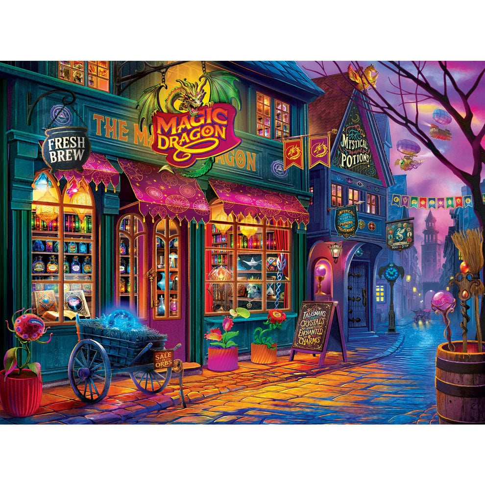 Magic Dragon An Enchanted Curio 750 Piece Puzzle