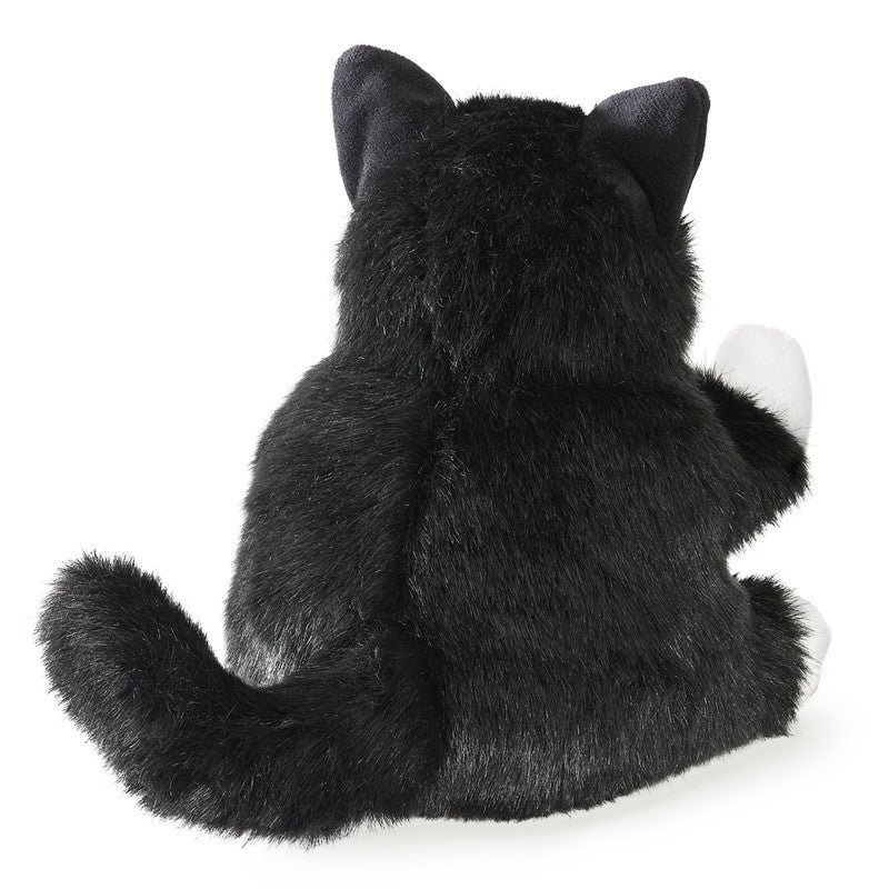 Folkmanis Puppet - Tuxedo Kitty    