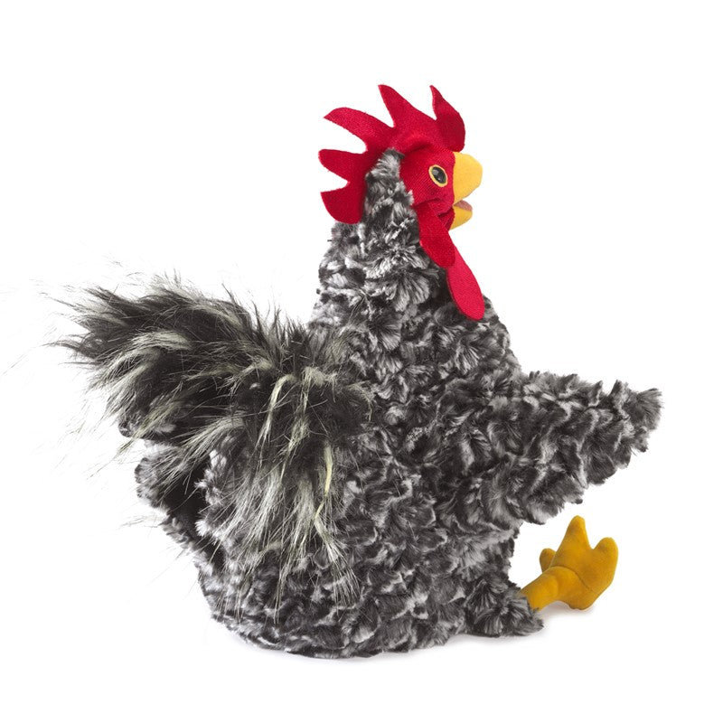 Folkmanis Puppet - Barred Rock Rooster