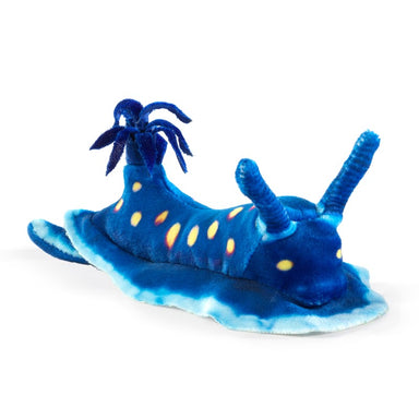 Folkmanis Finger Puppet - Mini Blue Nudibranch    