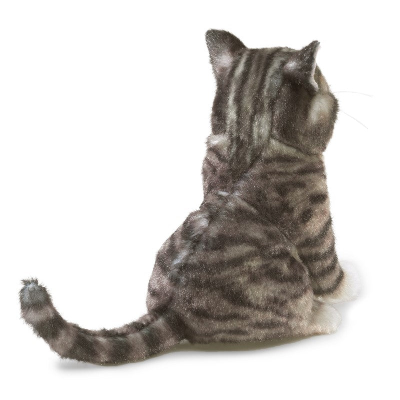 Folkmanis Finger Puppet - Mini Tabby Cat